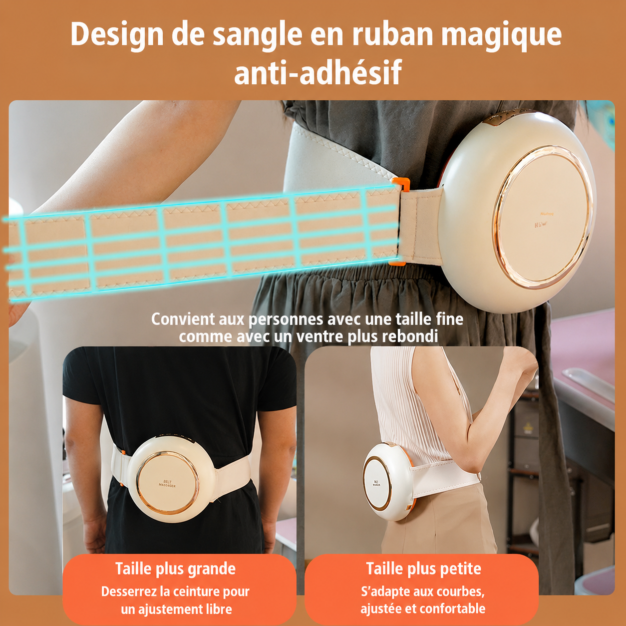 Masseur abdominal haute performance